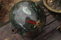 Polished XXL Bloodstone Sphere 1 x From Swaziland