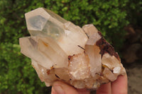 Natural Clear Quartz Clusters x 5 From Madagascar