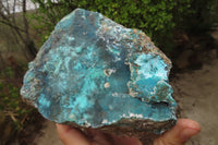 Natural Crystalline Drusy Chrysocolla Specimens x 2 From Kulukuluku, Congo