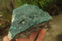 Natural Crystalline Malachite Specimens x 6 From Kasompe, Congo