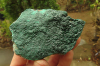 Natural Crystalline Malachite Specimens x 6 From Kasompe, Congo