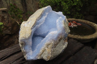 Natural Blue Lace Agate Specimens x 1 From Nsanje, Malawi