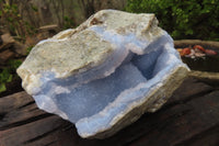 Natural Blue Lace Agate Specimens x 1 From Nsanje, Malawi