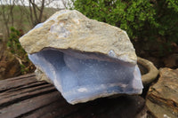 Natural Blue Lace Agate Specimens x 1 From Nsanje, Malawi