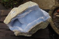 Natural Blue Lace Agate Specimens x 1 From Nsanje, Malawi