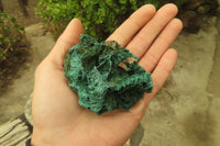 Natural Silky Malachite Specimens x 6 From Kasompe, Congo