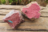 Natural Salrose Cobaltion Dolomite Specimens x 6 From Kakanda, Congo