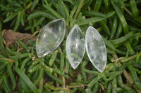 Polished Clear Quartz "Angel Tears" Pendant Pieces x 20 From Madagascar