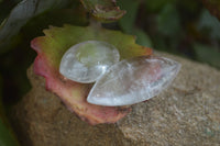 Polished Clear Quartz "Angel Tears" Pendant Pieces x 20 From Madagascar