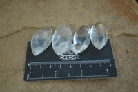 Polished Clear Quartz "Angel Tears" Pendant Pieces x 20 From Madagascar