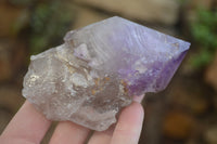 Polished Window Amethyst Crystals x 4 From Madagascar