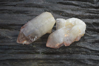 Natural Hematoid Quartz Specimens x 12 From Karoi, Zimbabwe