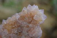 Natural Ametrine Spirit Quartz Clusters x 6 From Boekenhouthoek, South Africa