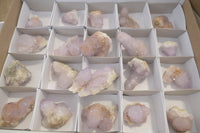 Natural Ametrine Spirit Quartz Specimens x 20 From Boekenhouthoek, South Africa