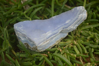 Natural Crystalline Blue Lace Agate Specimens x 4 From Namibia