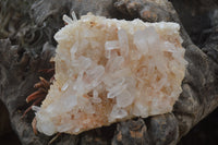 Natural Quartz Clusters x 6 From Madagascar