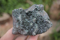 Natural Libethenite Crystals On Dolomite Matrix Specimens x 3 From Shituru, Congo