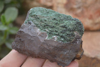 Natural Libethenite Crystals On Dolomite Matrix Specimens x 3 From Shituru, Congo