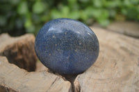 Polished Lazulite Galet-Palm Stones x 20 From Madagascar