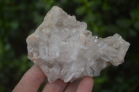 Natural Clear Quartz Clusters x 6 From Madagascar