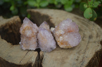 Natural Ametrine Spirit Quartz Clusters x 24 From Boekenhouthoek, South Africa