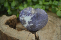 Polished Lepidolite With Rubellite Hearts x 6 From Madagascar