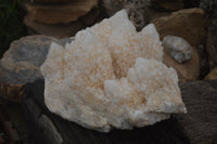 Natural Cascading Candle Quartz Cluster x 1 From Antsirabe, Madagascar