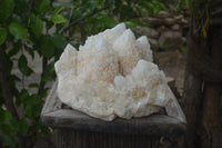 Natural Cascading Candle Quartz Cluster x 1 From Antsirabe, Madagascar