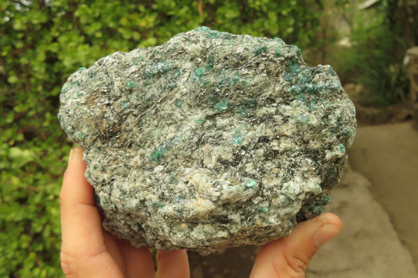 Natural Rare Emerald Mica In Matrix Cobbed Specimens x 3 From Mutoko, Zimbabwe