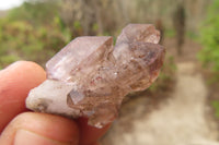 Natural Smokey Amethyst Crystals x 20 From Chiredzi, Zimbabwe