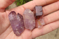 Natural Smokey Amethyst Crystals x 20 From Chiredzi, Zimbabwe