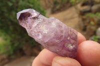 Natural Smokey Amethyst Crystals x 20 From Chiredzi, Zimbabwe