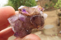 Natural Smokey Amethyst Crystals x 20 From Chiredzi, Zimbabwe