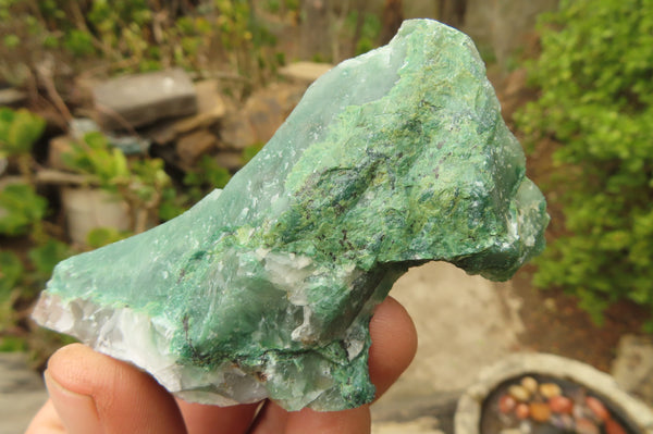 Natural Jade Cobbed Specimens x 24 From Swaziland