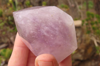 Polished Amethyst Crystals x 2 From Madagascar