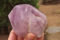 Polished Amethyst Crystals x 2 From Madagascar