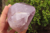 Polished Amethyst Crystals x 2 From Madagascar