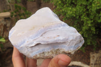 Natural Crystalline Blue Lace Agate Specimen x 1 From Namibia