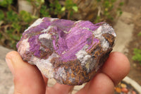 Natural Metallic Purpurite Cobbed Specimens x 12 From Erongo, Namibia