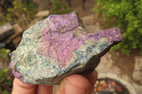 Natural Metallic Purpurite Cobbed Specimens x 12 From Erongo, Namibia