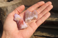 Natural Ametrine Spirit Quartz Clusters x 24 From Boekenhouthoek, South Africa