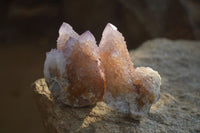 Natural Ametrine Spirit Quartz Clusters x 6 From Boekenhouthoek, South Africa