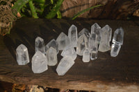 Polished Clear Optic Quartz Points x 21 From, Madagascar