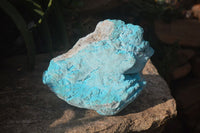 Natural Botryoidal Chrysocolla Specimen x 1 From Kulukuluku, Congo