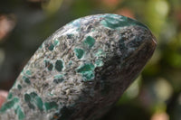 Polished Emeralds In Matrix Standing Free Forms x 6 From Sandawana, Zimbabwe