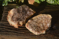 Natural Zululand Amethyst Geodes x 2 from Jozini, South Africa