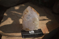 Polished Inclusion Quartz Points x 2 From Madagascar