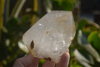 Polished Inclusion Quartz Points x 2 From Madagascar