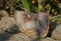 Natural Zululand Amethyst Geodes x 2 from Jozini, South Africa