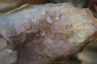 Natural Zululand Amethyst Geodes x 2 from Jozini, South Africa